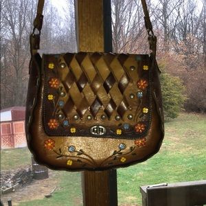 Vintage hand made purse
